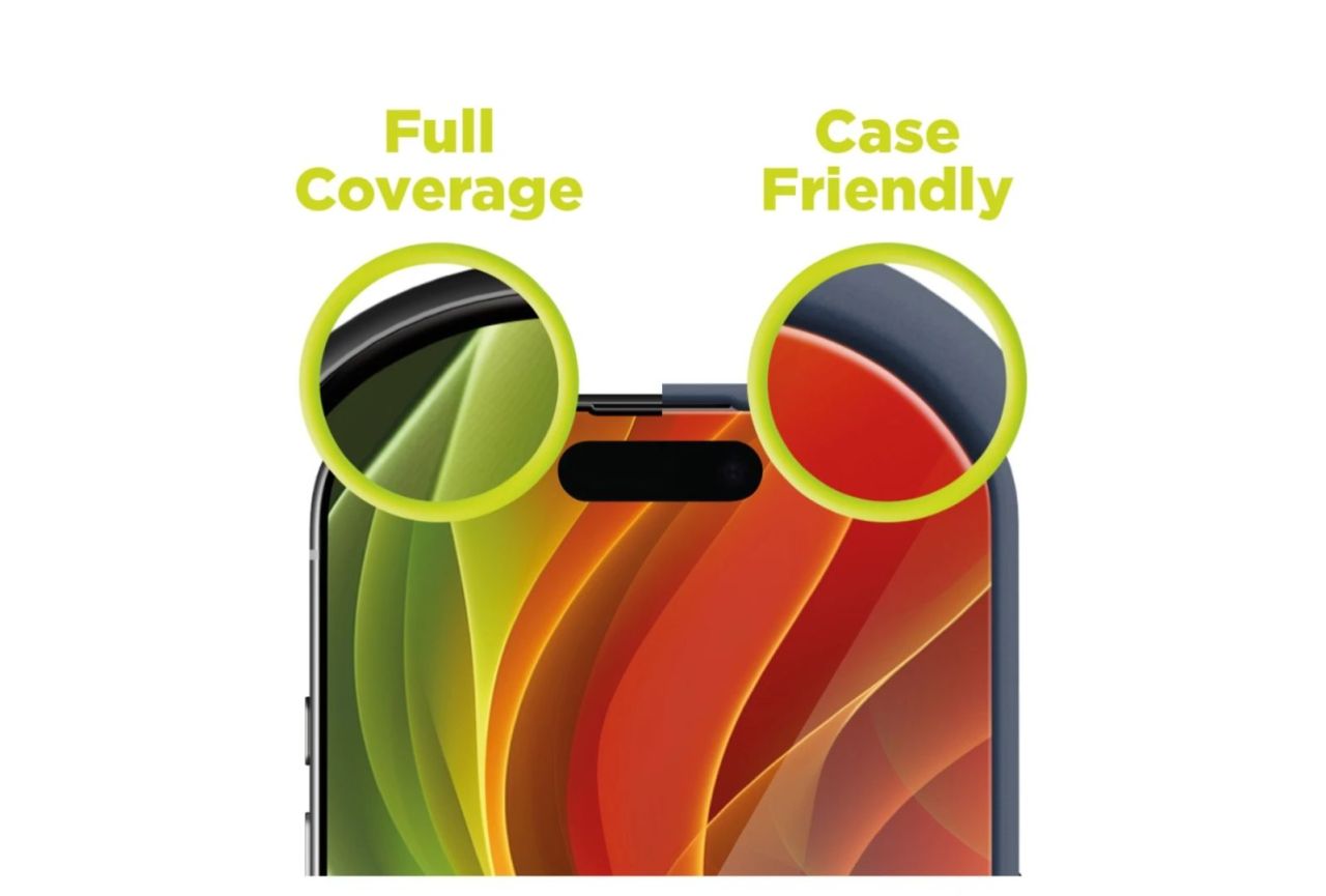 Mobile Origin Screen Guard Spare Glass Full Coverage for iPhone 17