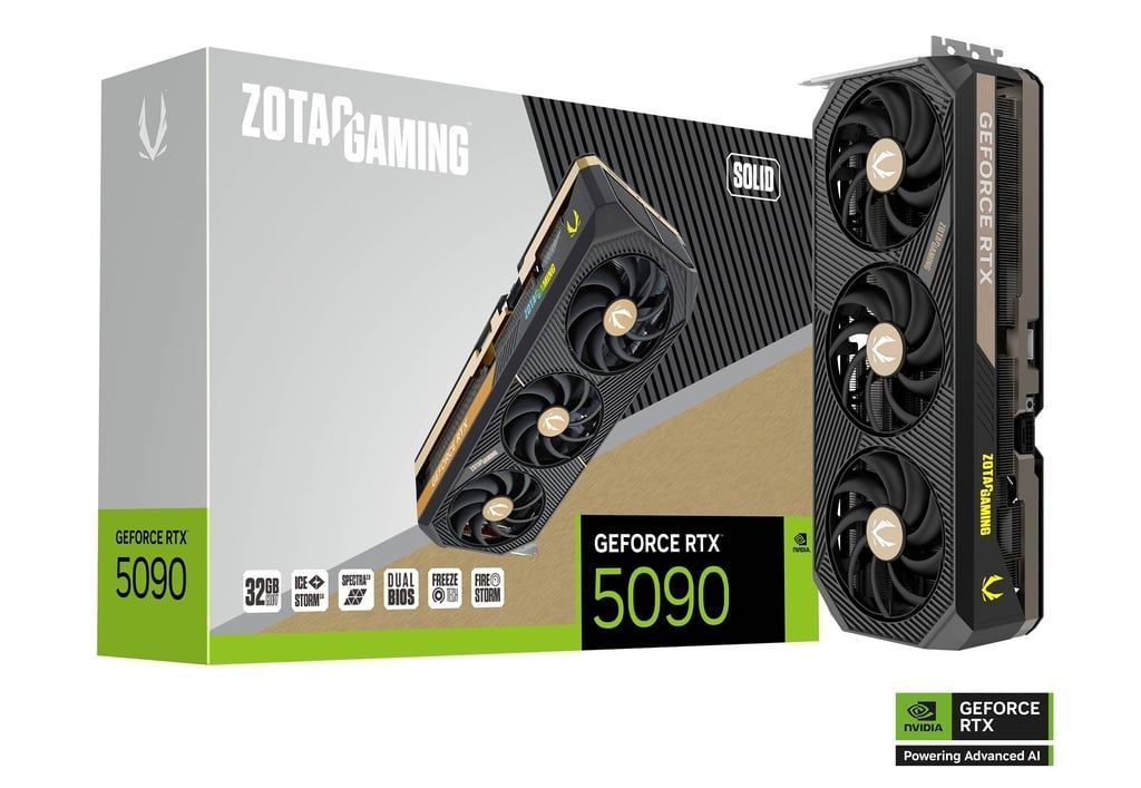 Zotac GeForce RTX5090 32GB DDR7 Solid