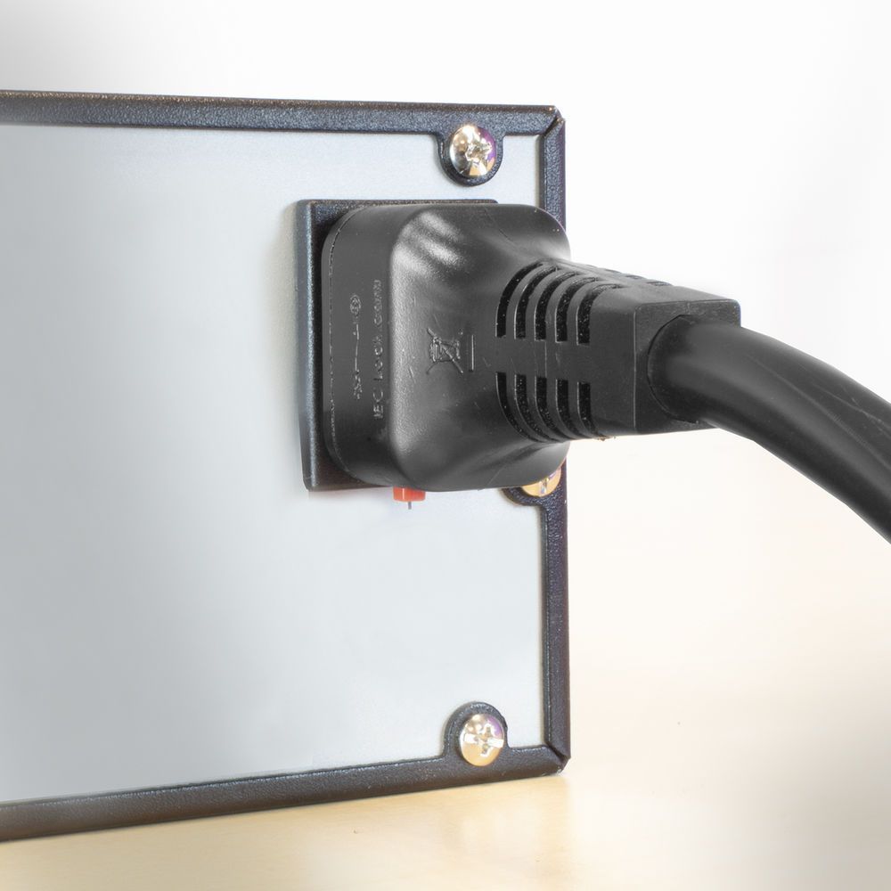 ACT Powercord C19 IEC Lock - open end 3m Black ACT Powercord C19 IEC Lock - open end 3m Black