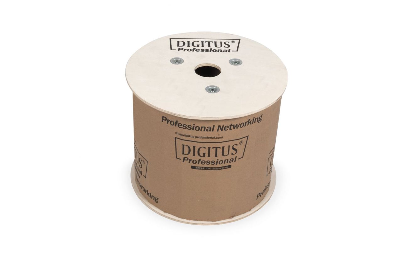 Digitus CAT6 U-UTP Installation Cable 500m Black Digitus CAT6 U-UTP Installation Cable 500m Black