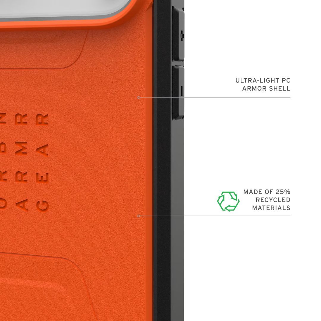 UAG Civilian Magsafe case for iPhone 17 Pro Max Orange UAG Civilian Magsafe case for iPhone 17 Pro Max Orange