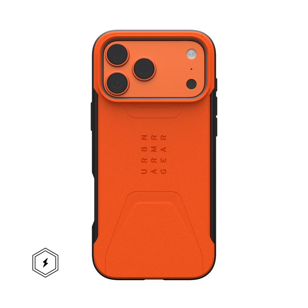 UAG Civilian Magsafe case for iPhone 17 Pro Max Orange UAG Civilian Magsafe case for iPhone 17 Pro Max Orange