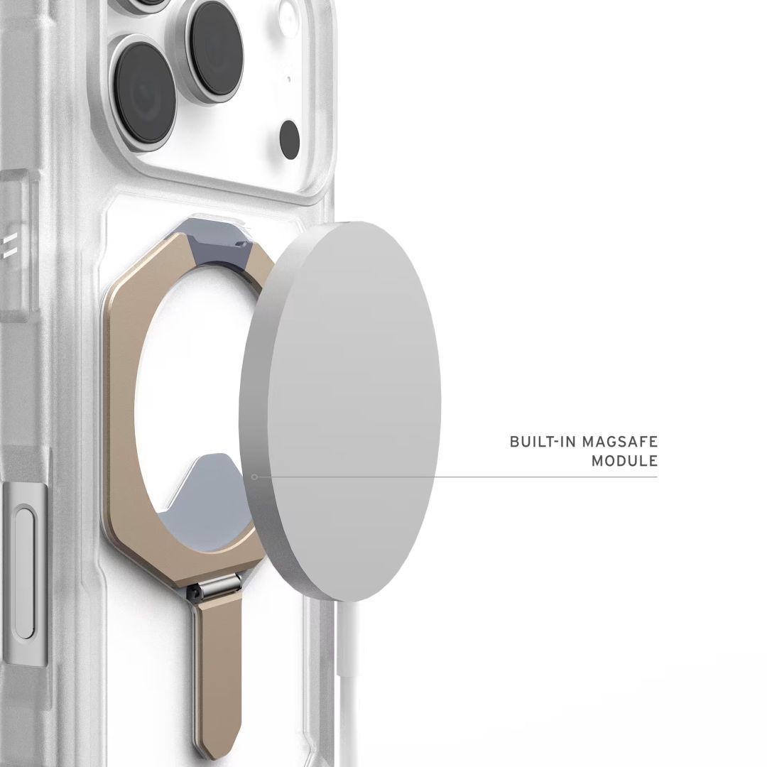 UAG Plasma XTE Magsafe case for iPhone 17 Pro Clear/Titanium UAG Plasma XTE Magsafe case for iPhone 17 Pro Clear/Titanium