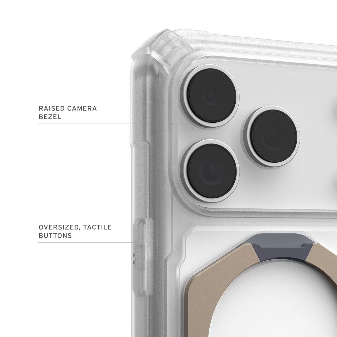 UAG Plasma XTE Magsafe case for iPhone 17 Pro Clear/Titanium UAG Plasma XTE Magsafe case for iPhone 17 Pro Clear/Titanium