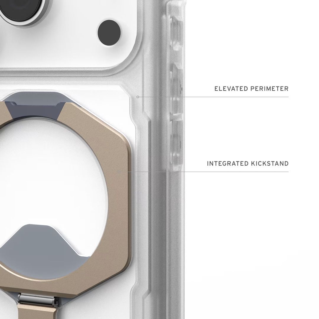 UAG Plasma XTE Magsafe case for iPhone 17 Pro Clear/Titanium UAG Plasma XTE Magsafe case for iPhone 17 Pro Clear/Titanium