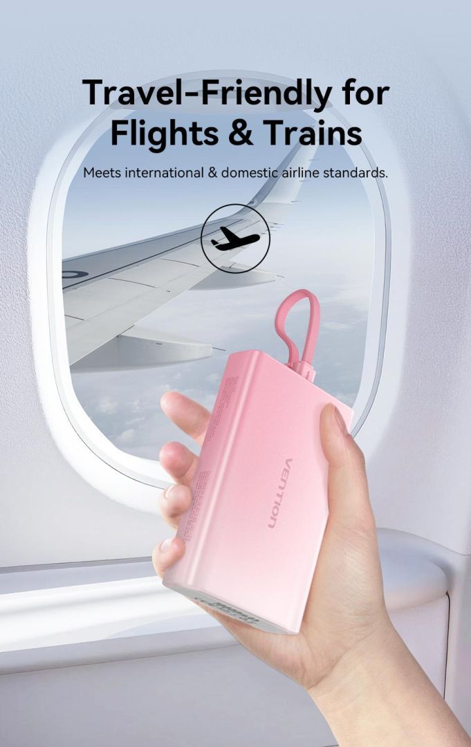 Vention 10000mAh Power Bank Gradient Blue