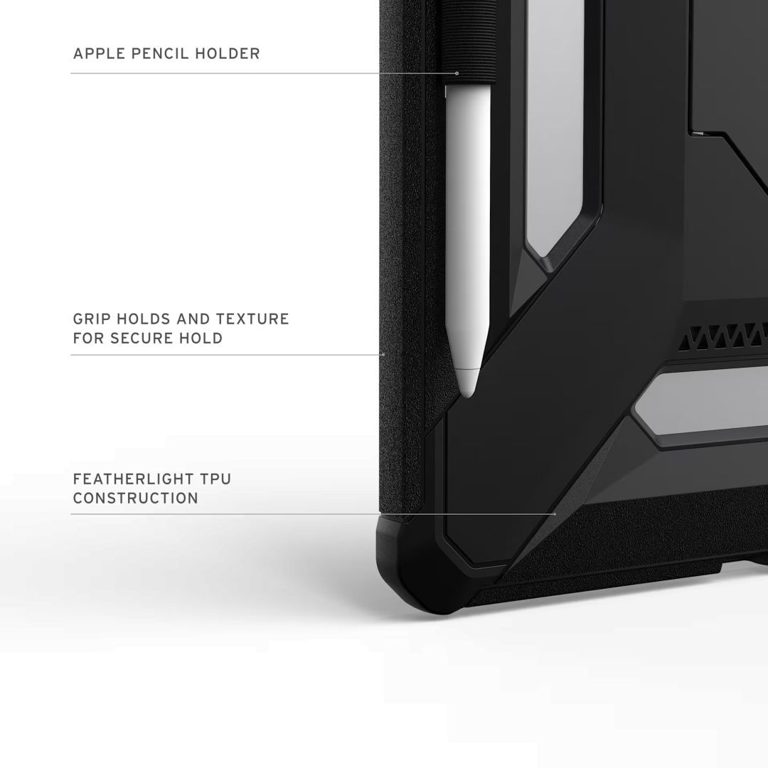 UAG Scout Plus case for iPad Air 11" (2024/2025) Black