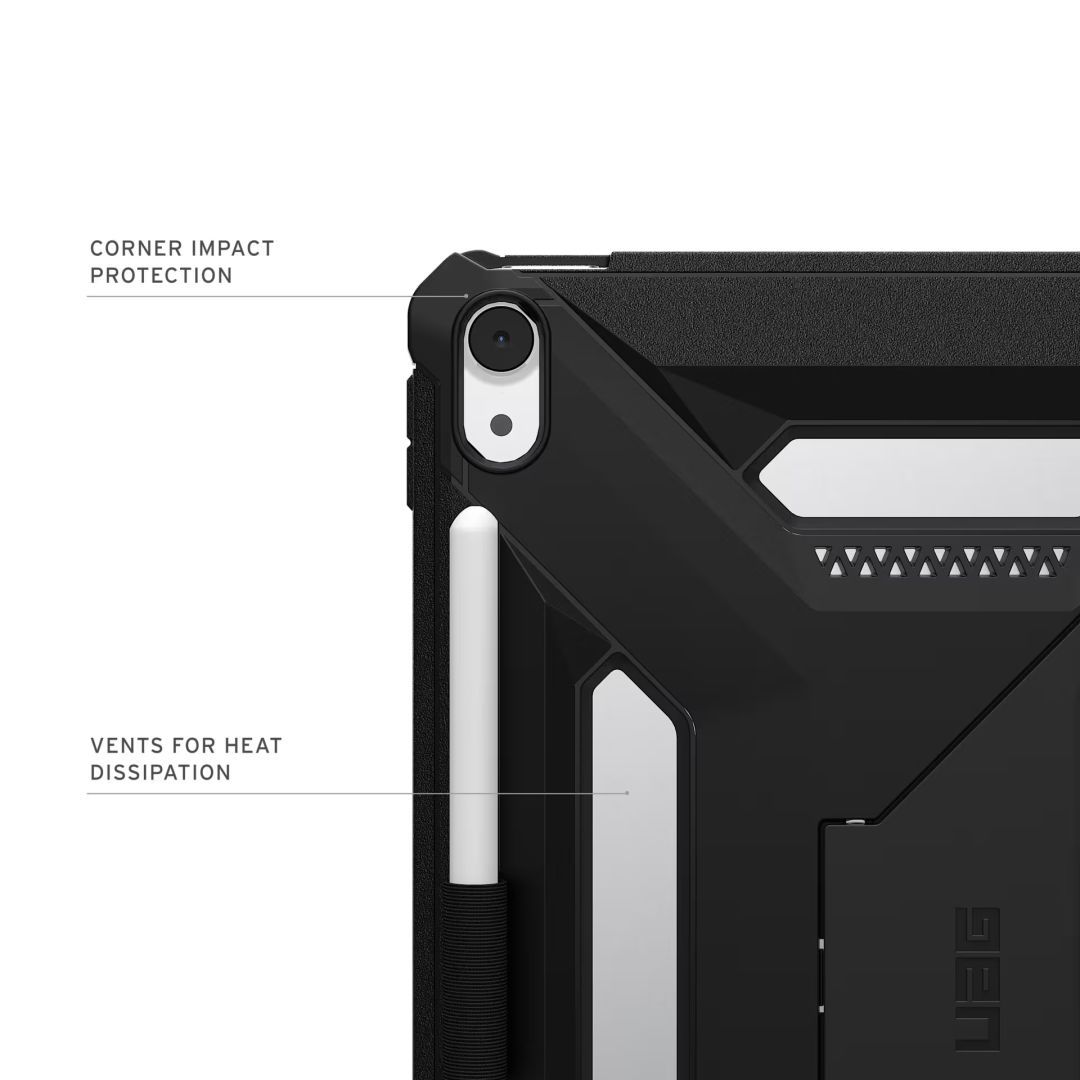 UAG Scout Plus case for iPad Air 11" (2024/2025) Black