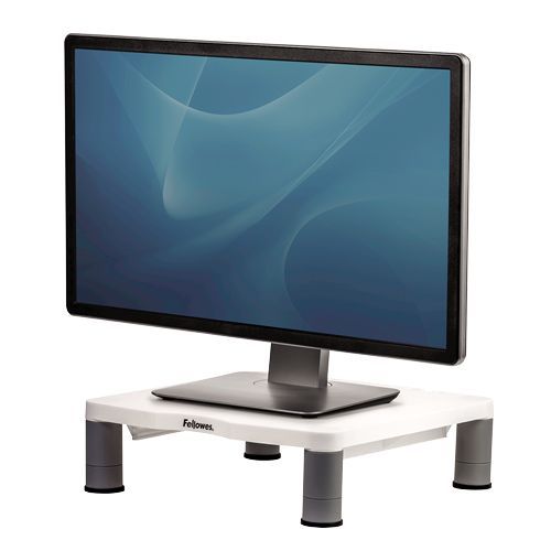 Fellowes Standard Monitor Riser Platinum Fellowes Standard Monitor Riser Platinum