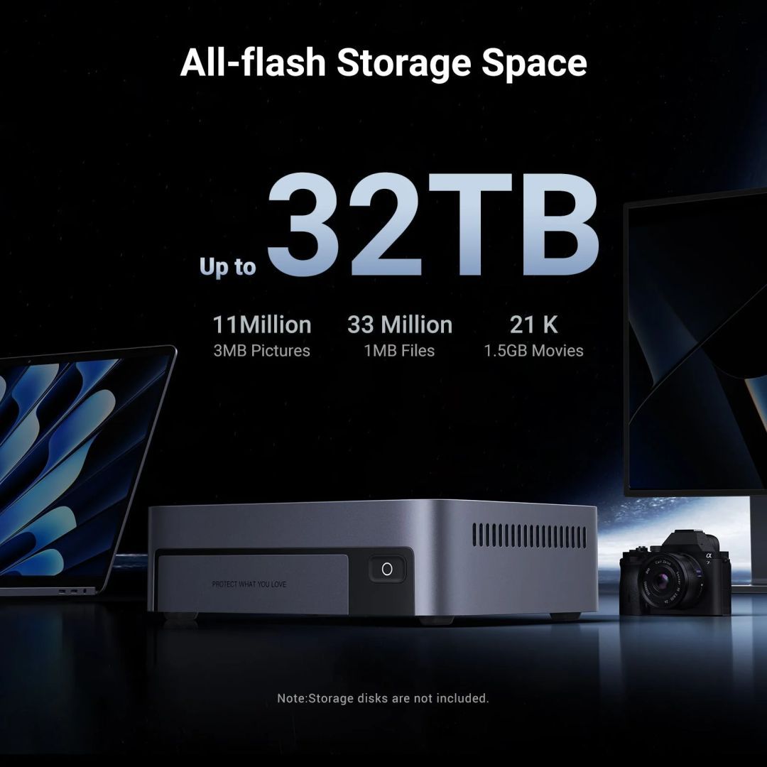 UGREEN NAS DXP480T Plus (8GB) (4xM.2 SSD) UGREEN NAS DXP480T Plus (8GB) (4xM.2 SSD)