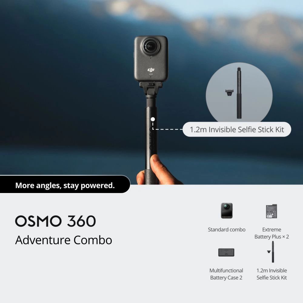 DJI Osmo 360 Adventure Combo DJI Osmo 360 Adventure Combo