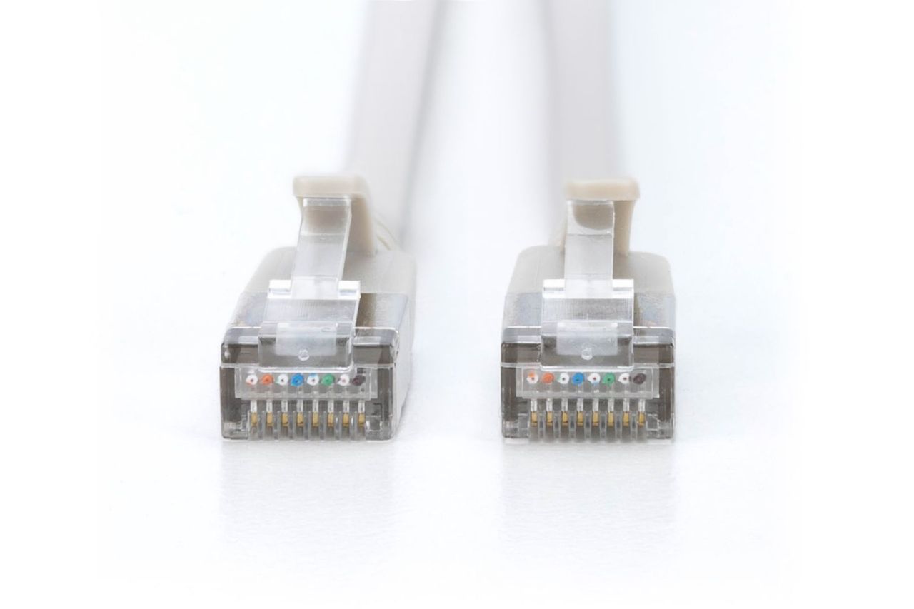 Digitus CAT6A F-FTP Patch Cable 10m Grey Digitus CAT6A F-FTP Patch Cable 10m Grey