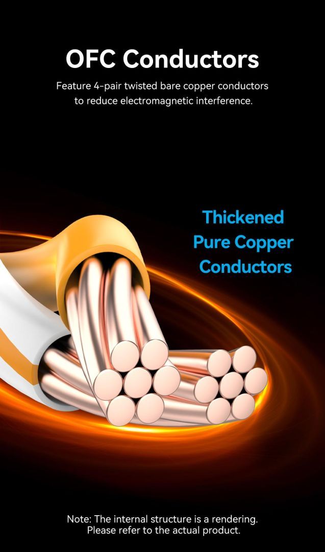 Vention CAT8 S-FTP Patch Cable 1m Black Vention CAT8 S-FTP Patch Cable 1m Black