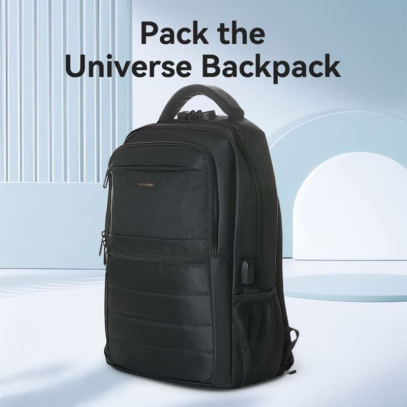 Vention KRK 20l BK waterproof Laptop Backpack 17" Black