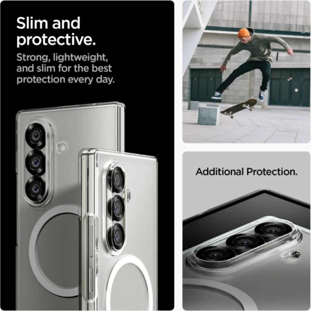 Spigen Air Skin MagSafe for Samsung Galaxy Z Fold7 Clear White Spigen Air Skin MagSafe for Samsung Galaxy Z Fold7 Clear White