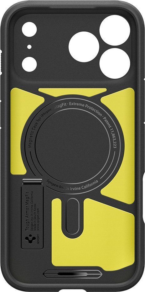 Spigen Tough Armor T MagSafe case for iPhone 17 Pro Black Spigen Tough Armor T MagSafe case for iPhone 17 Pro Black