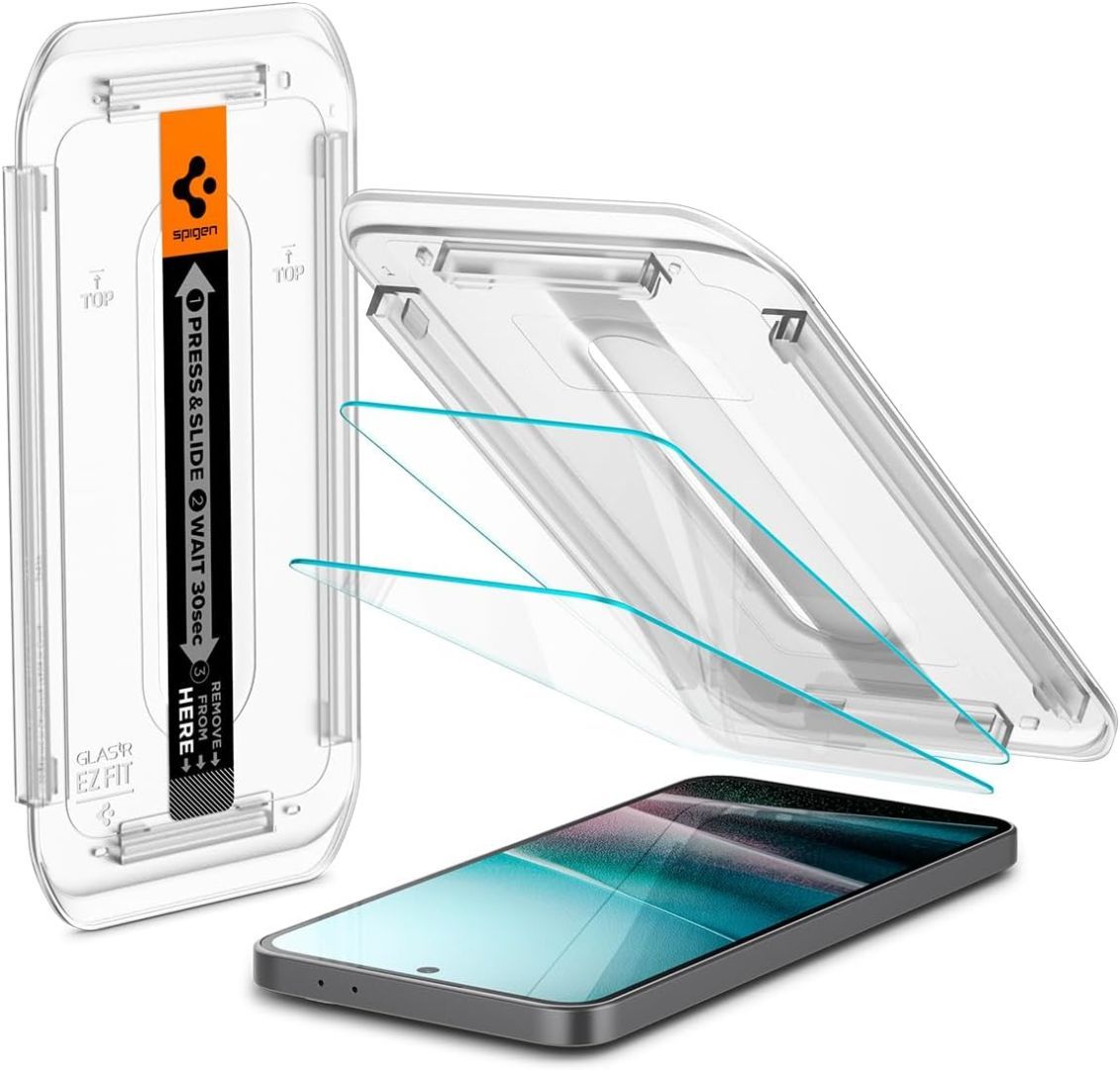 Spigen Glass tR EZ Fit 2 Pack Samsung Galaxy A36 5G Tranparency Spigen Glass tR EZ Fit 2 Pack Samsung Galaxy A36 5G Tranparency
