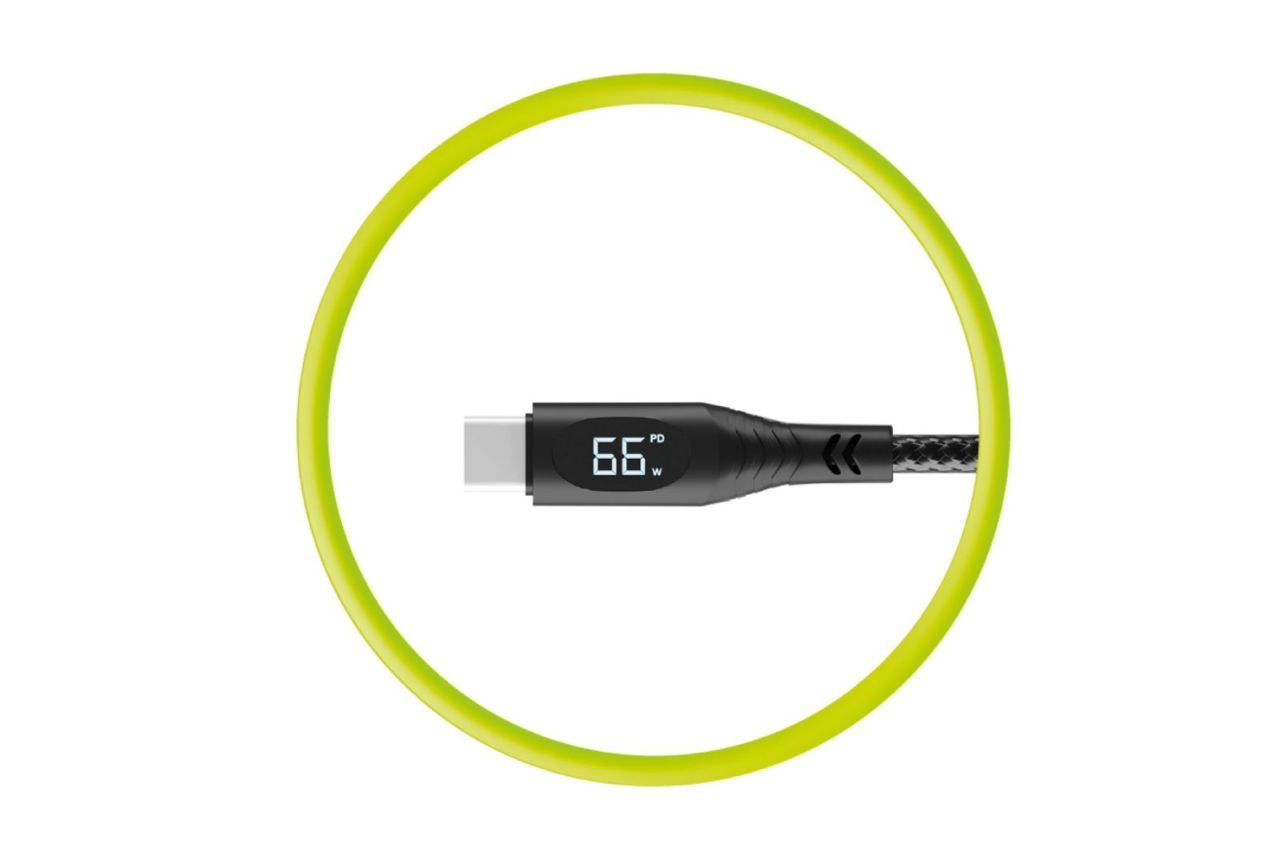 Mobile Origin 66W Display Cable USB-A to USB-C 1,5m Black