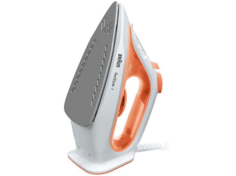 Braun TexStyle 1 Steam Iron SI 1009 Gőzölős Vasaló Orange/White Braun TexStyle 1 Steam Iron SI 1009 Gőzölős Vasaló Orange/White