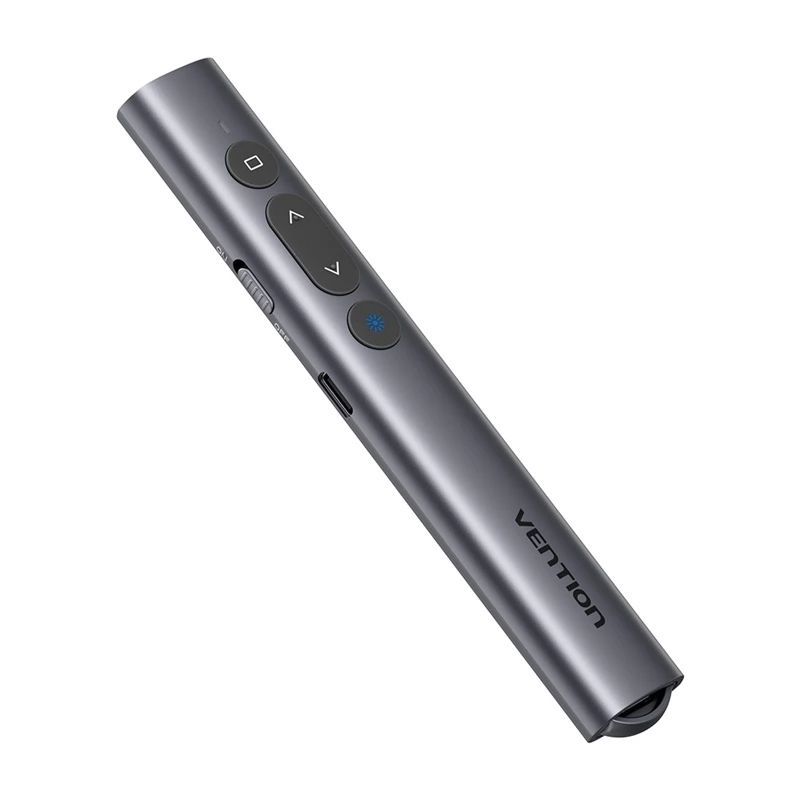 Vention Pointer & Prezenter Wireless Presenter Green Laser Gray Vention Pointer & Prezenter Wireless Presenter Green Laser Gray