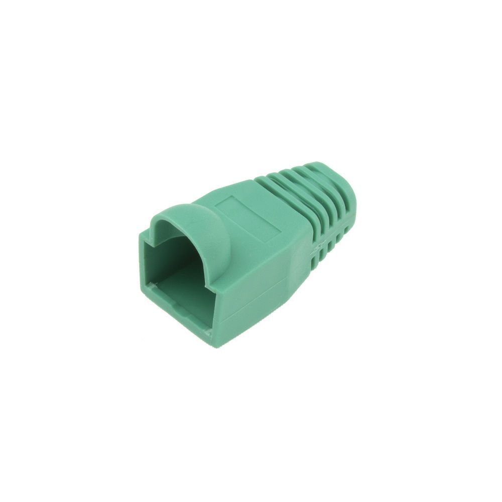 ACT RJ45 boot for 5.5 mm cable 25db Green
