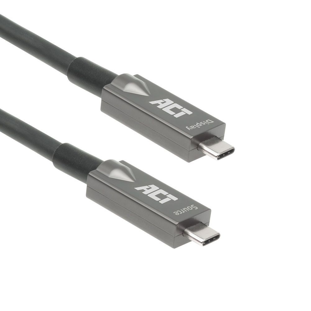ACT USB-C 3.2 Gen2 Active Optical Cable (AOC) connection cable 10m Black ACT USB-C 3.2 Gen2 Active Optical Cable (AOC) connection cable 10m Black