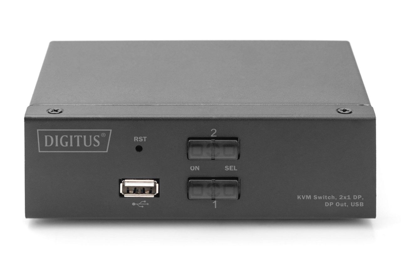 Digitus KVM Switch 2x1 DP Out USB Digitus KVM Switch 2x1 DP Out USB