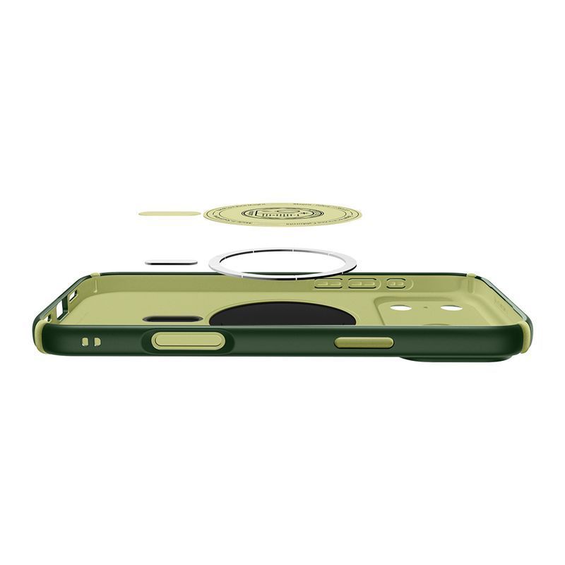 Spigen Nano Pop Hybrid MagSafe case for iPhone 17 Pro Avo Green