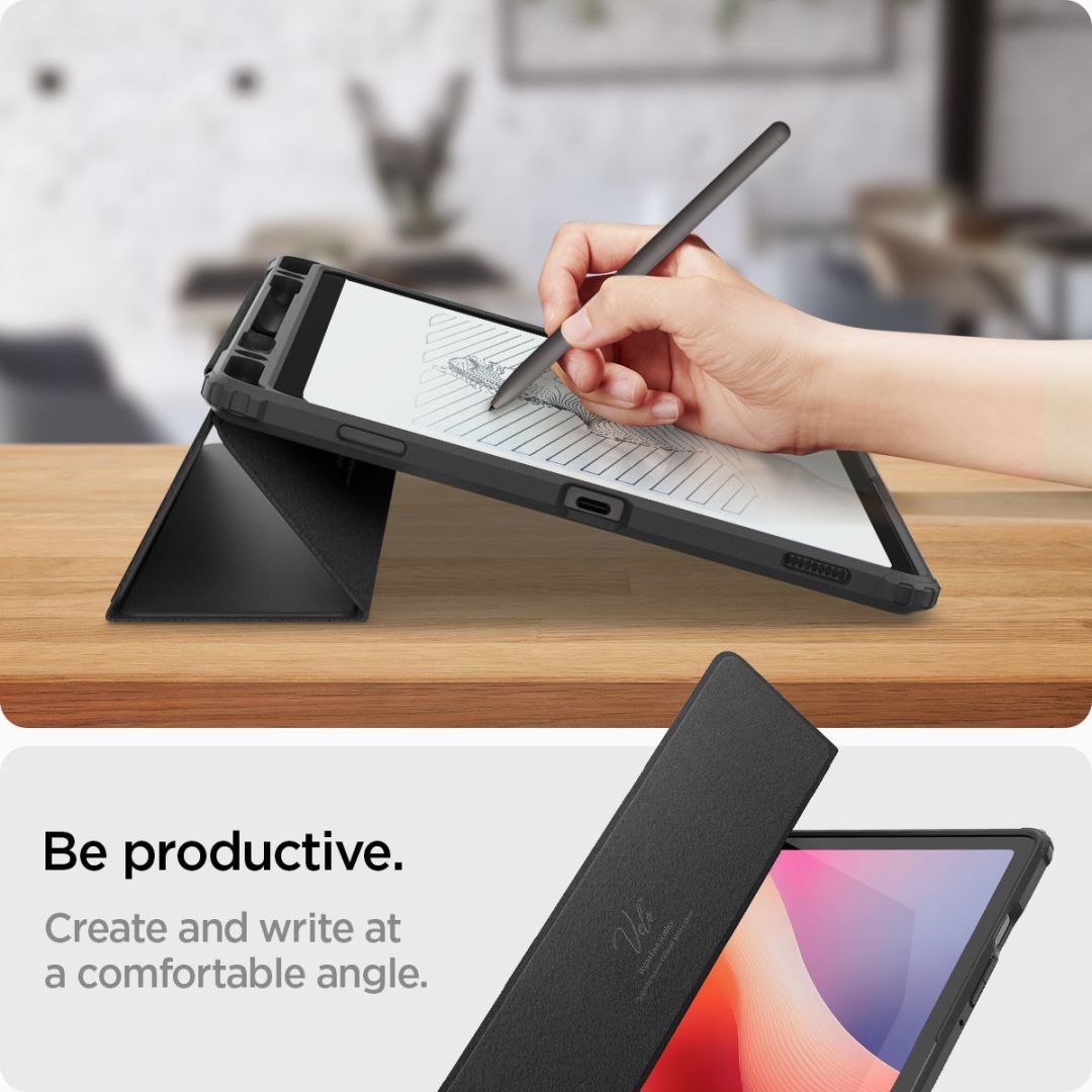 Spigen Ultra Hybrid Pro for Samsung Galaxy Tab S10 FE Black
