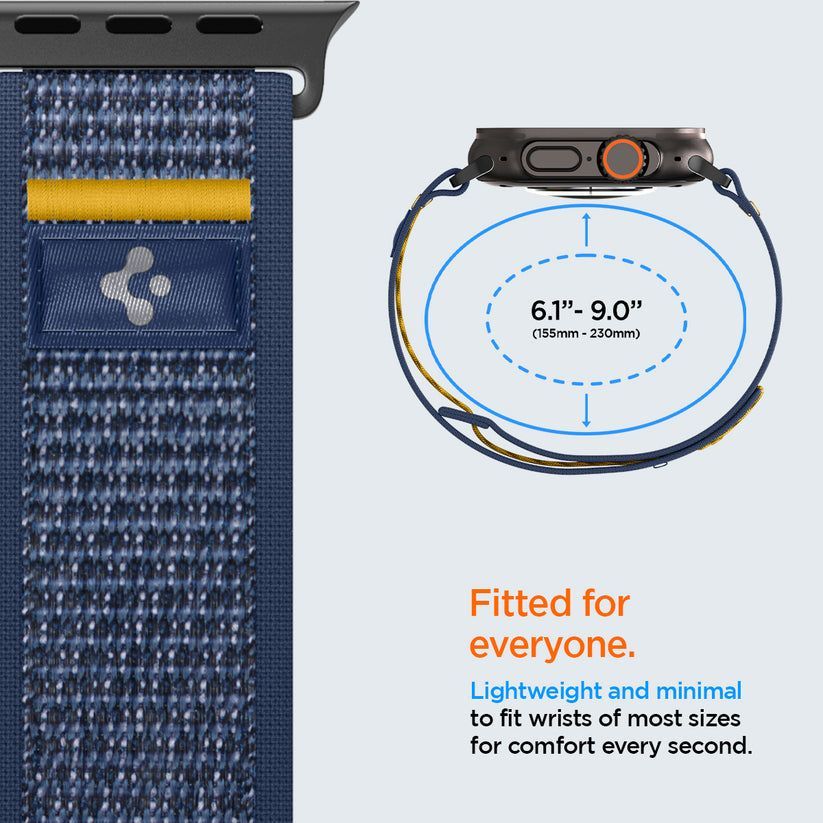 Spigen Athlex Air Active Band for Apple Watch 49mm/46mm/45mm/44mm Active Navy