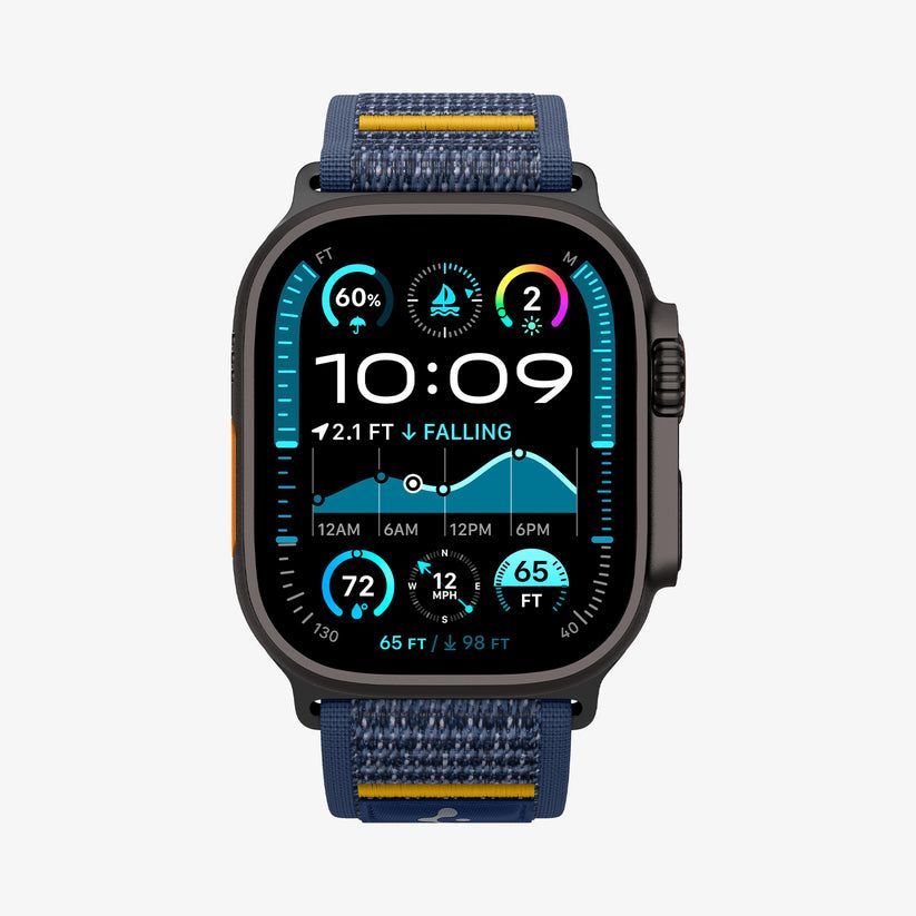 Spigen Athlex Air Active Band for Apple Watch 49mm/46mm/45mm/44mm Active Navy