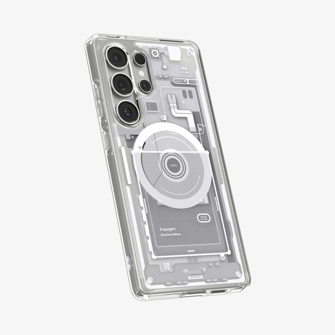 Spigen Ultra Hybrid MagSafe Samsung Galaxy S25 Ultra Zero One White