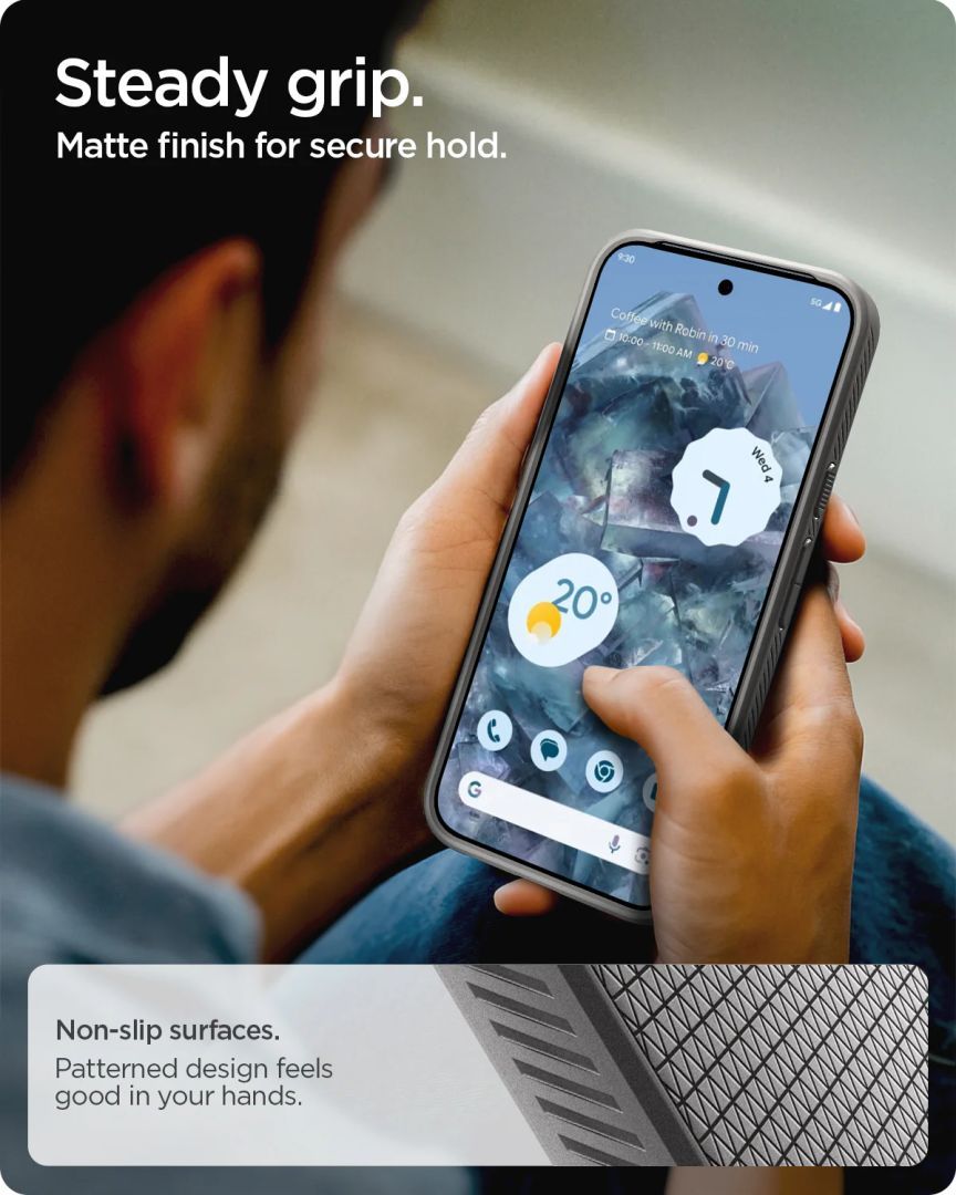 Spigen Liquid Air MagSafe for Google Pixel 10 Pro/Pixel 10 Marble Gray