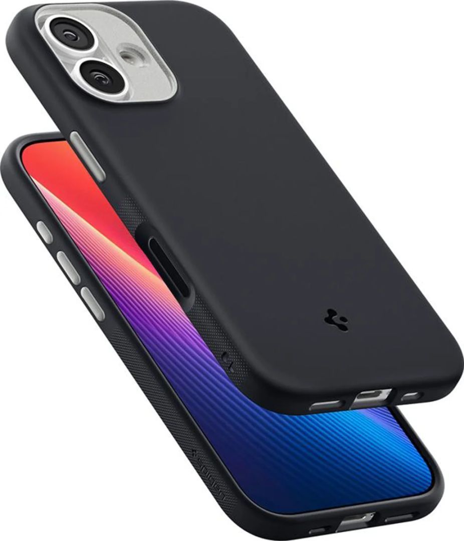 Spigen Nano Pop MagSafe case for iPhone 17 Black Sesame