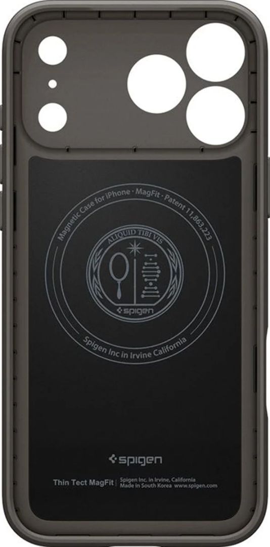 Spigen Thin Fit MagSafe case for iPhone 17 Pro Max Gunmetal