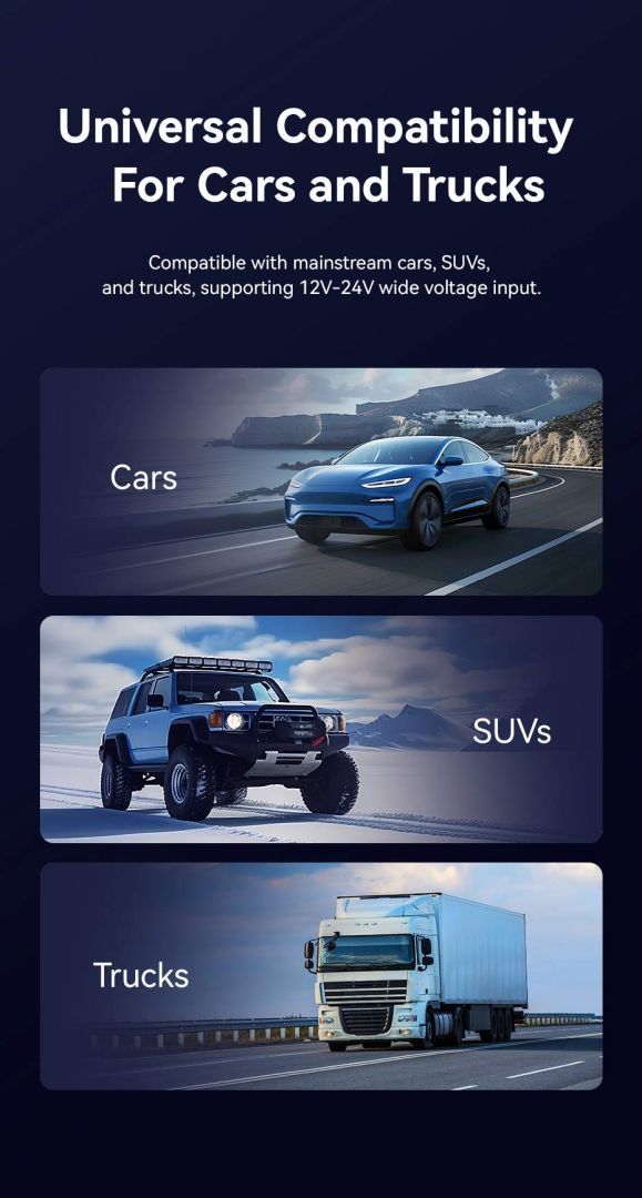 Vention Car Charger Black Vention Car Charger Black