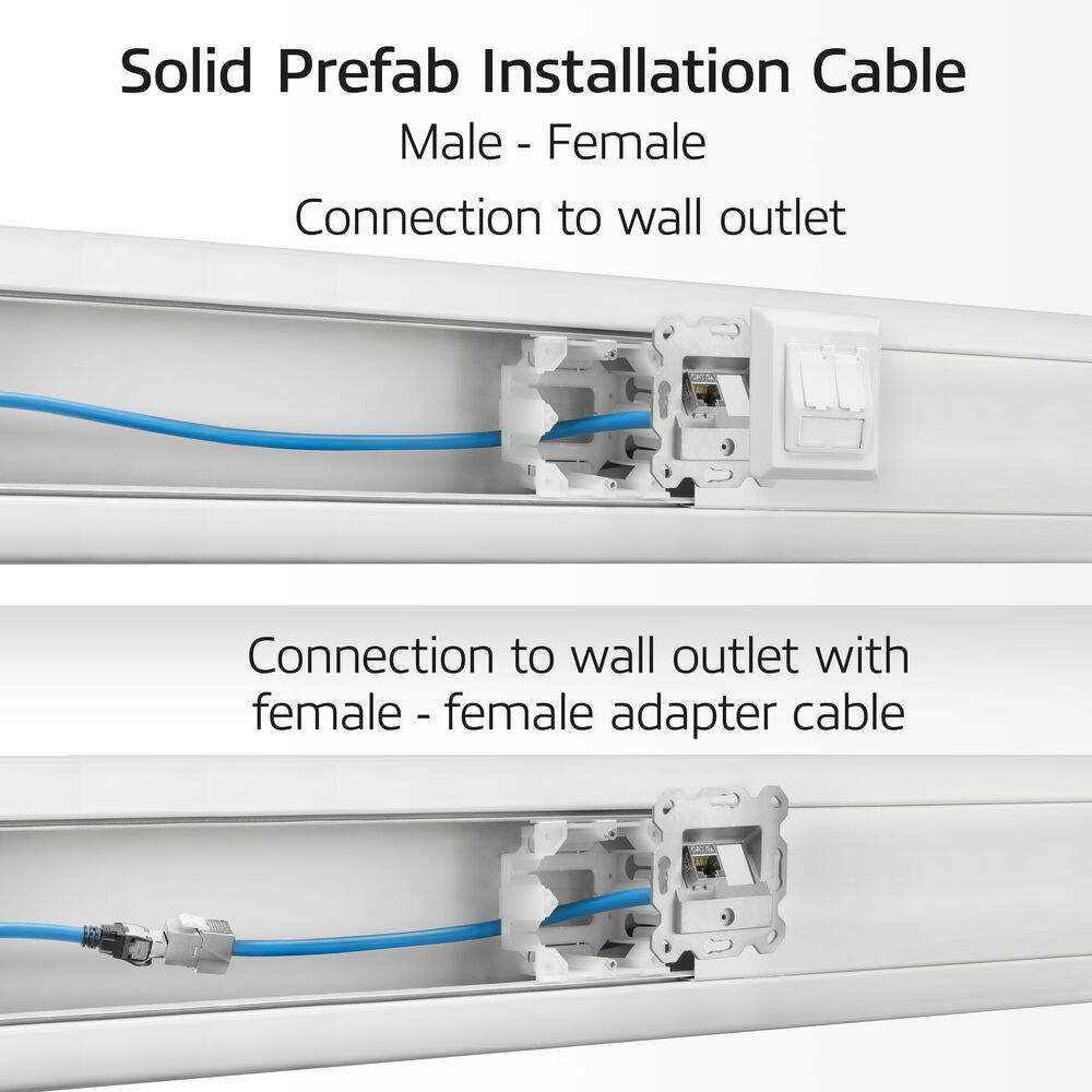 ACT CAT6A S-FTP Patch Cable 20m Blue