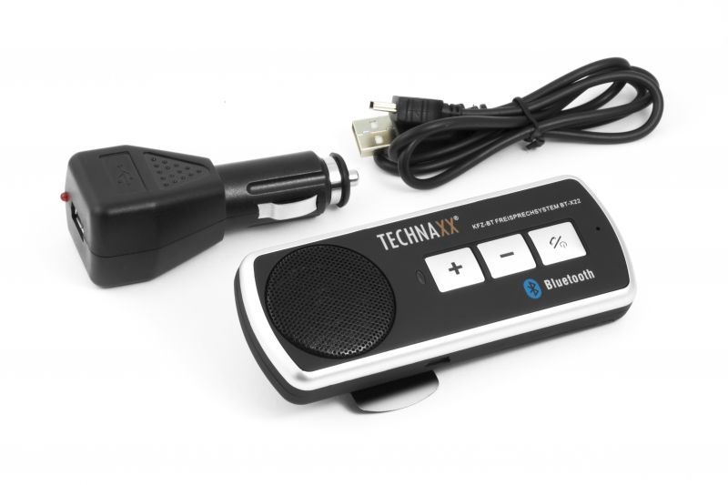 Technaxx Car-Bluetooth Handsfree System BT-X22 Black Technaxx Car-Bluetooth Handsfree System BT-X22 Black