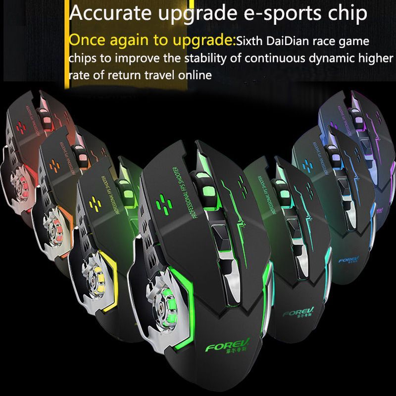 FOREV FV-W502 Wireless Gaming mouse Black FOREV FV-W502 Wireless Gaming mouse Black
