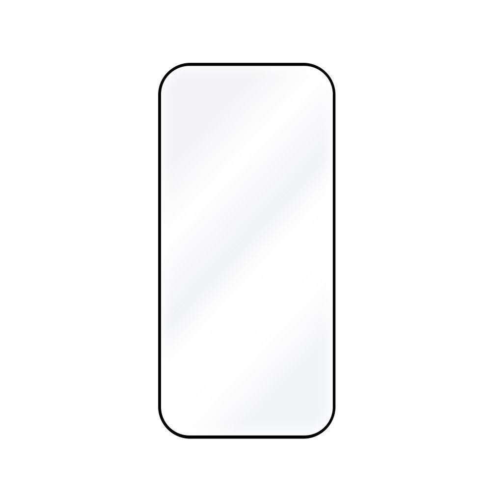 FIXED teljes képernyőt védő 2,5D üvegfólia Motorola Moto G05/E15 telefonhoz, fekete