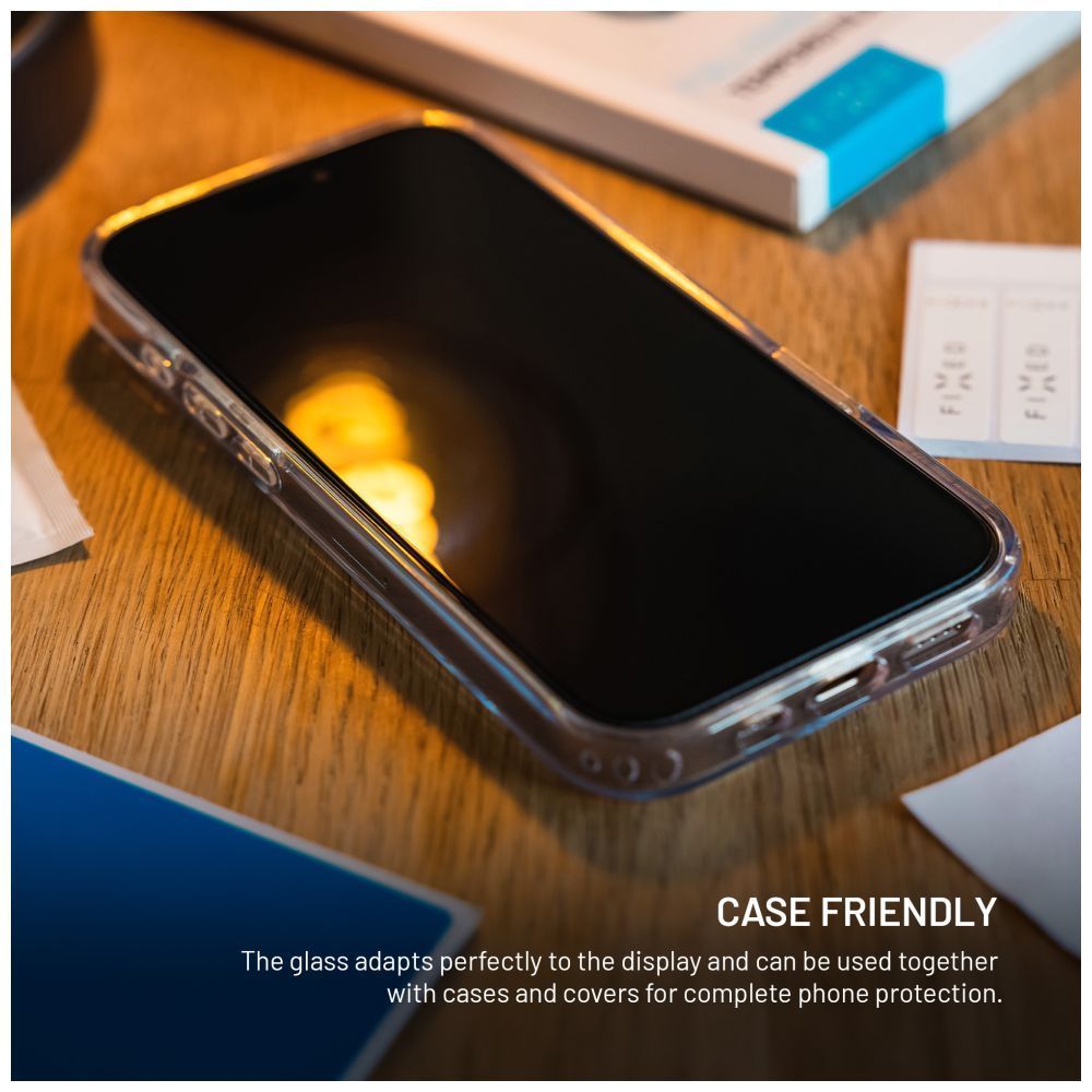 FIXED 2,5D edzett üveg Samsung Galaxy A17 4G/5G készülékhez, 2 drb