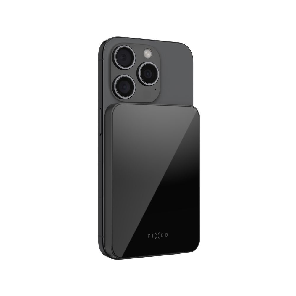 FIXED MagZen 10 Oi2 10000 mAh külső akkumlátor, fekete