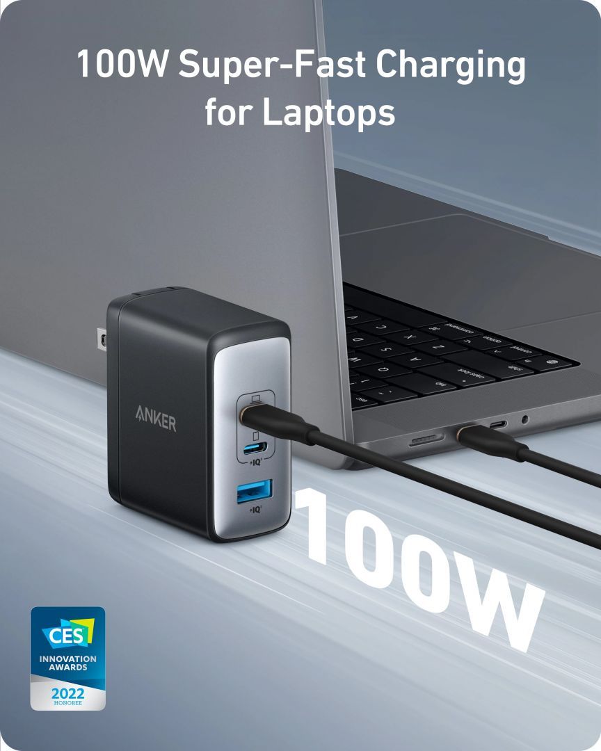 ANKER 736 Charger (Nano II 100W) Black ANKER 736 Charger (Nano II 100W) Black