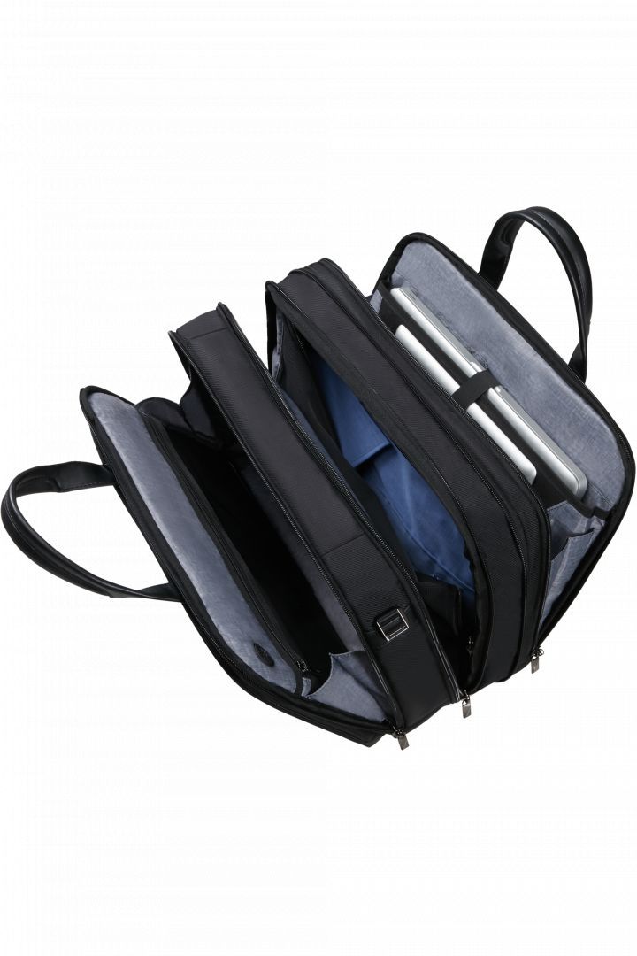 Samsonite XBR 2.0 Bailhandle 3C Expandable 15,6" Black Samsonite XBR 2.0 Bailhandle 3C Expandable 15,6" Black