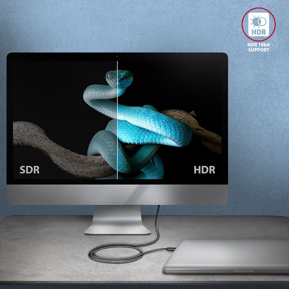 AXAGON BUCM4X-CM10AB NEWGEN USB-C <> USB-C 4 Gen 3x2 Cable 0,5m Black AXAGON BUCM4X-CM10AB NEWGEN USB-C <> USB-C 4 Gen 3x2 Cable 0,5m Black