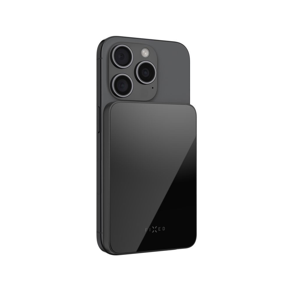 FIXED MagZen 5 Qi2 külső akkumlátor 5000 mAh, fekete