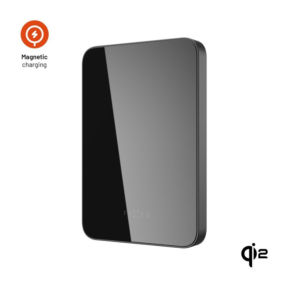 FIXED MagZen 5 Qi2 külső akkumlátor 5000 mAh, fekete