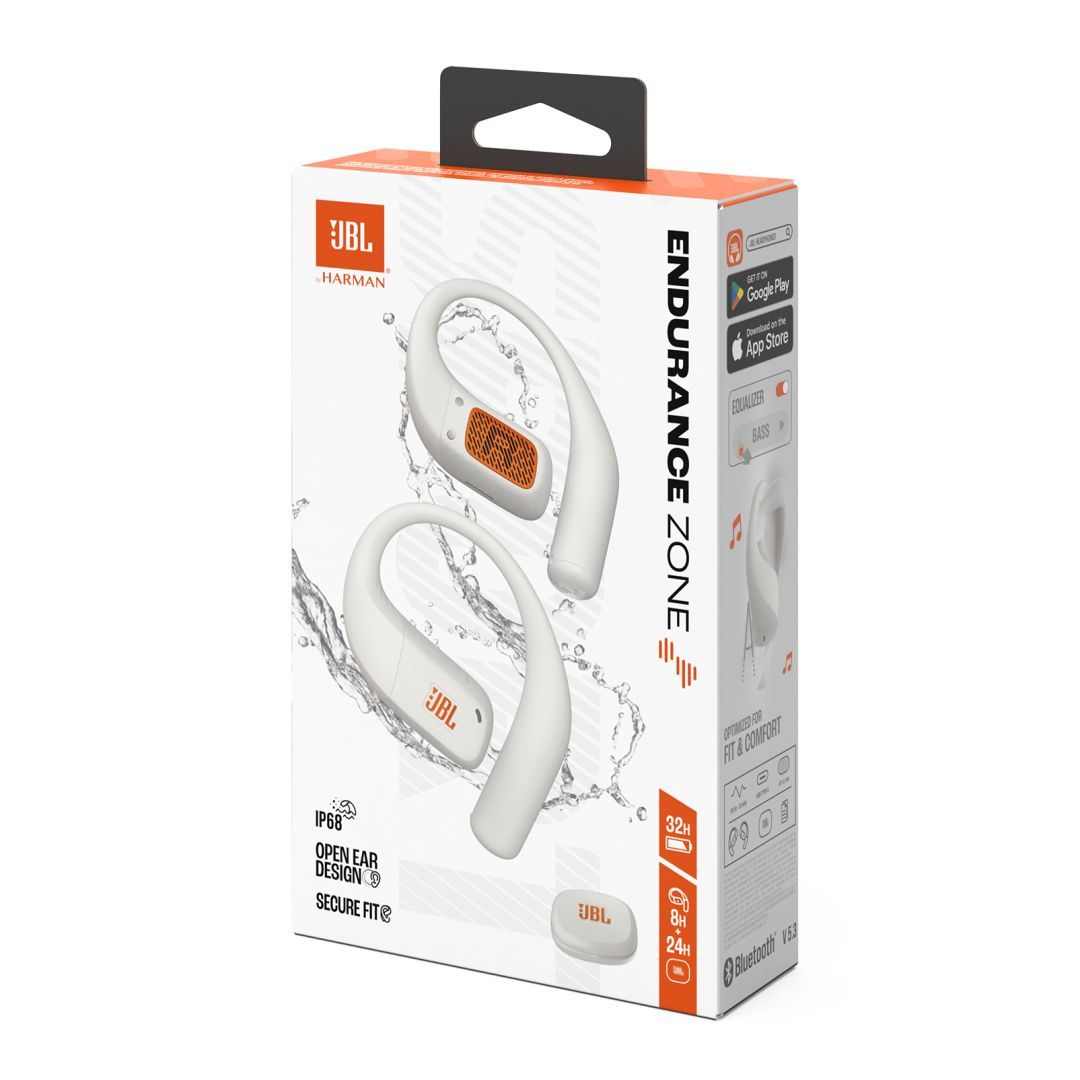 JBL Endurance Zone TWS Bluetooth Headset White