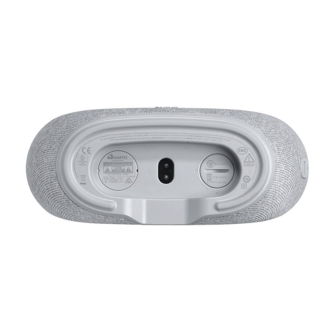 JBL Horizon 3 FM Bluetooth clock radio speaker with FM Grey JBL Horizon 3 FM Bluetooth clock radio speaker with FM Grey