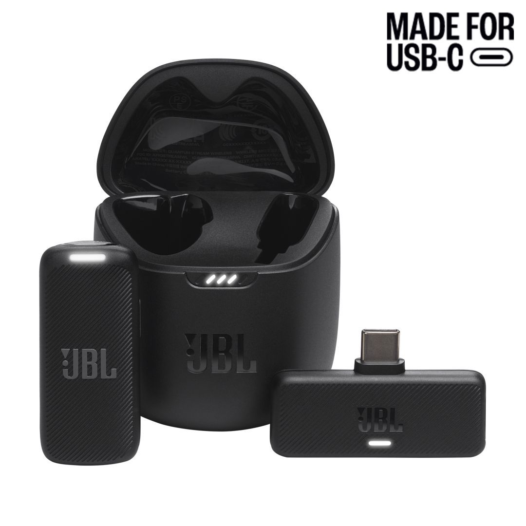 JBL Quantum Stream Wireless USB-C Microphone Black JBL Quantum Stream Wireless USB-C Microphone Black